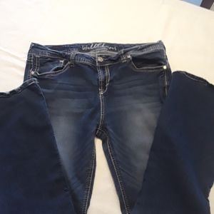 Wall Flower Denim Flare Jeans